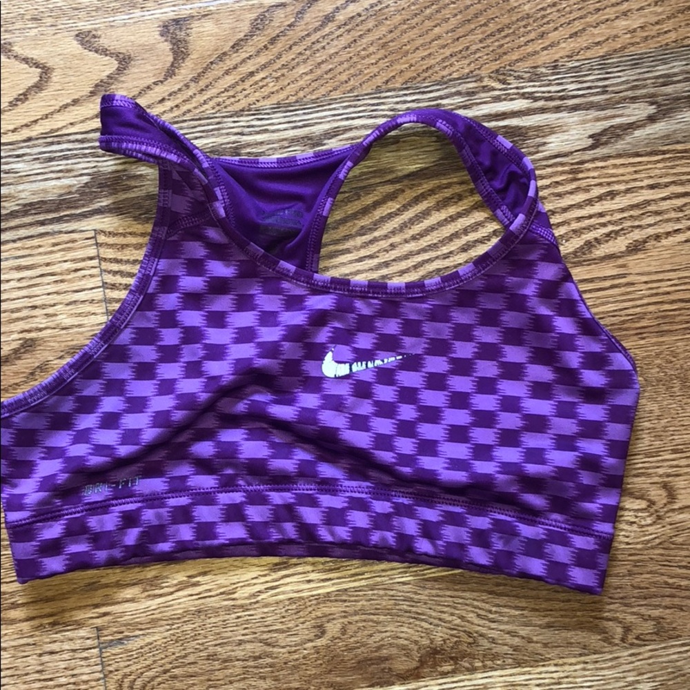 Purple Nike Sports Bra